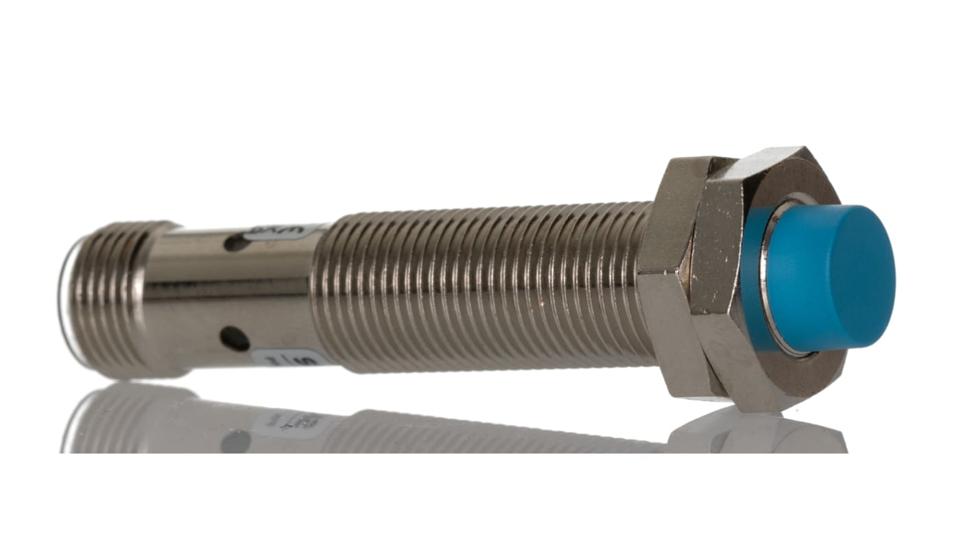 Rs-Online Sensore di prossimità Cilindro filettato SICK M12 rilevamento 4 mm 10 → 30 V CC