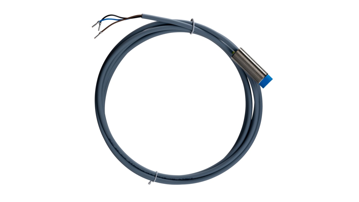 SICK Inductive Threaded Barrel Proximity Sensor, M12, 4 mm Detection, PNP NO, 10 → 30 V dc