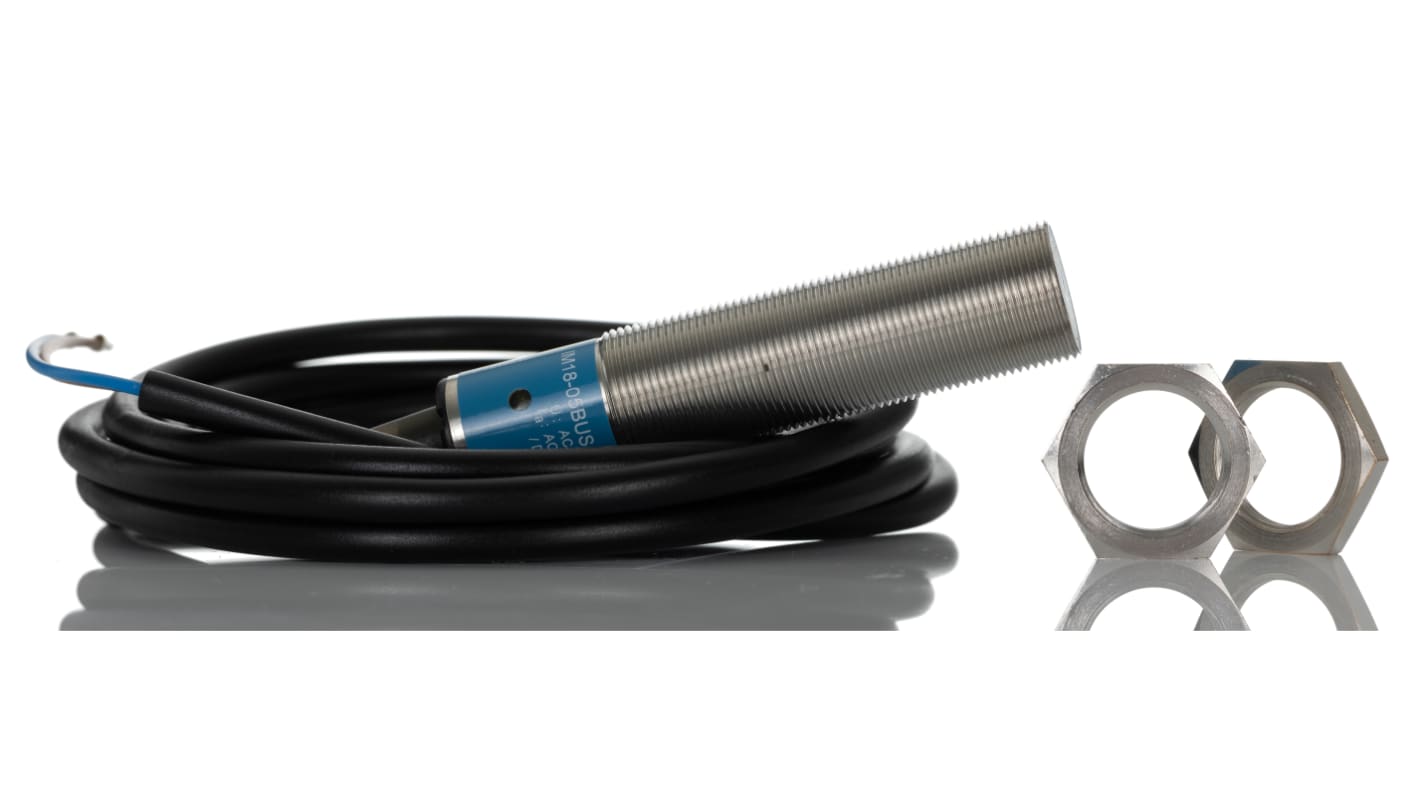 Rs-Online Sensore di prossimità Cilindro filettato SICK M18 rilevamento 5 mm 20 → 250 V ca/cc