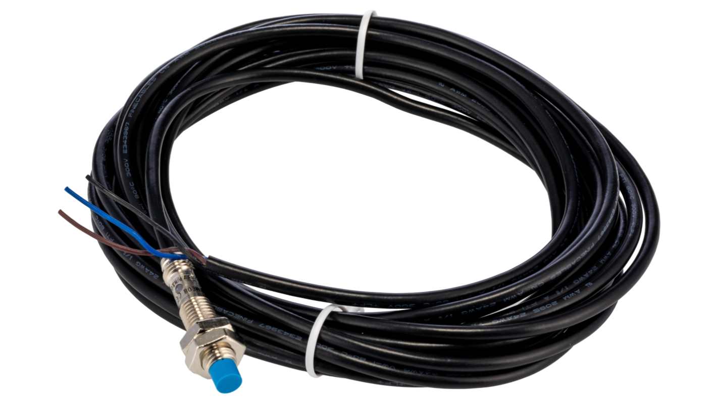 SICK Inductive Threaded Barrel Proximity Sensor, M8, 4 mm Detection, PNP NC, 10 → 30 V dc