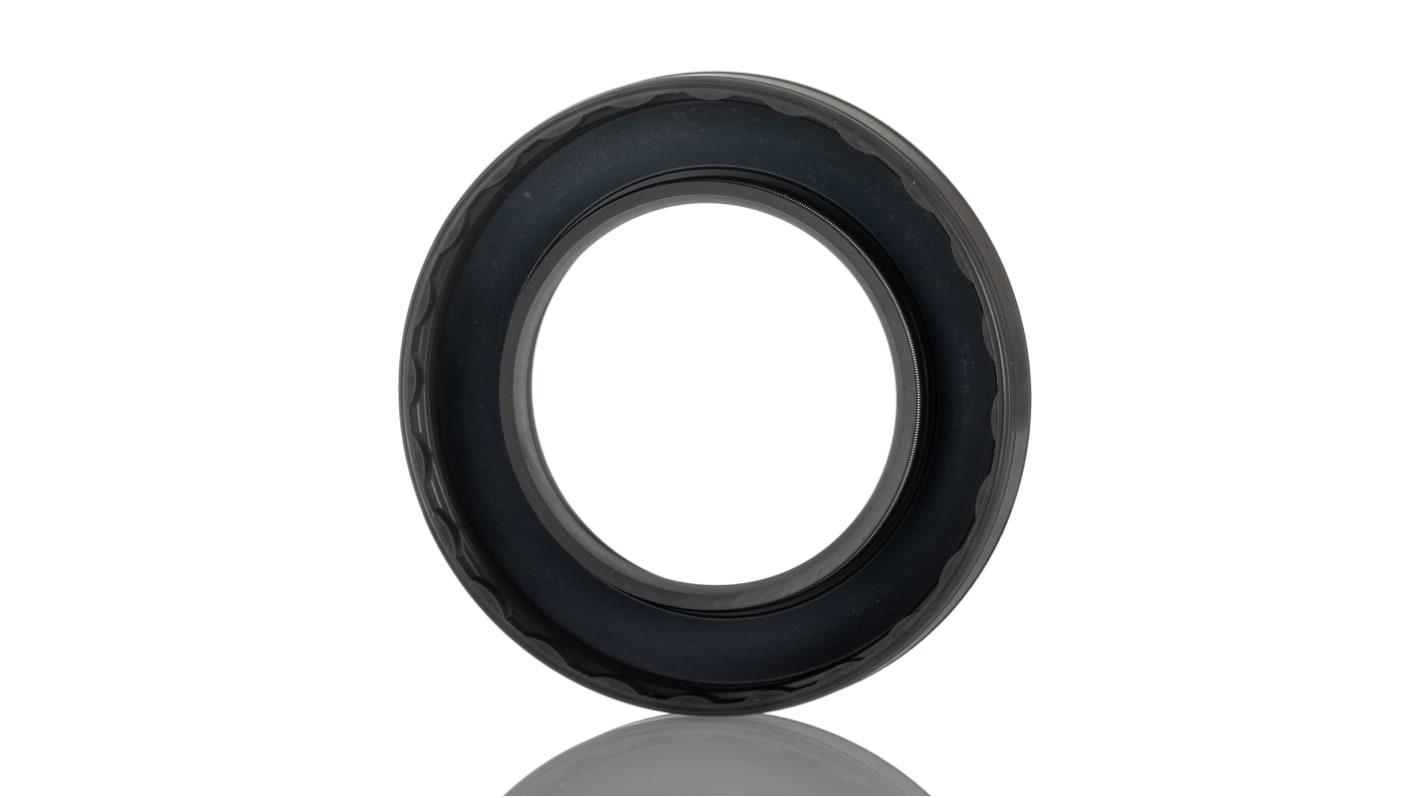 SKF Nitrile Rubber Seal, 50mm ID, 80mm OD, 10mm