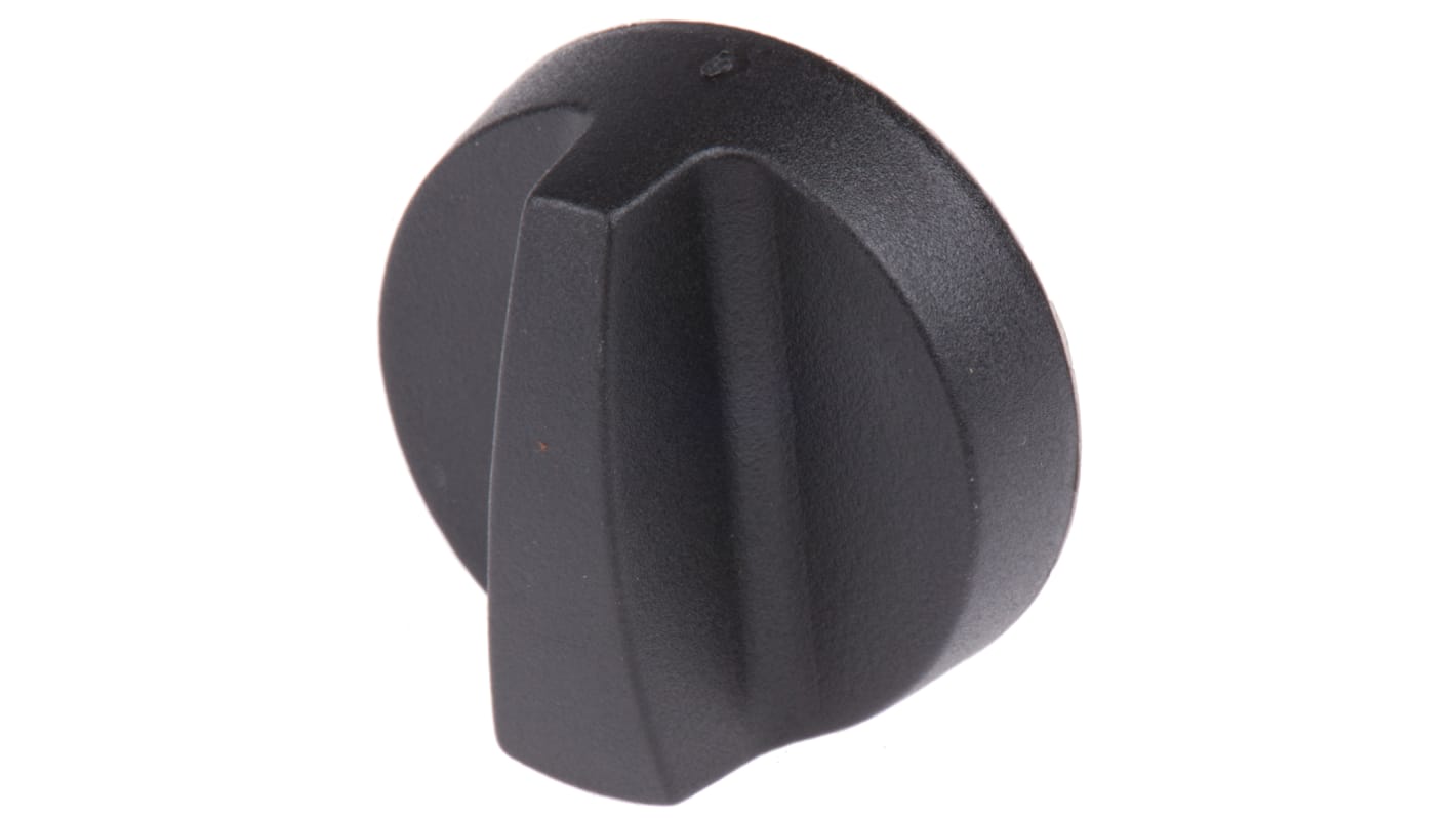 RS PRO Black 1-Arm Clamping Knob, Unthreaded Hole