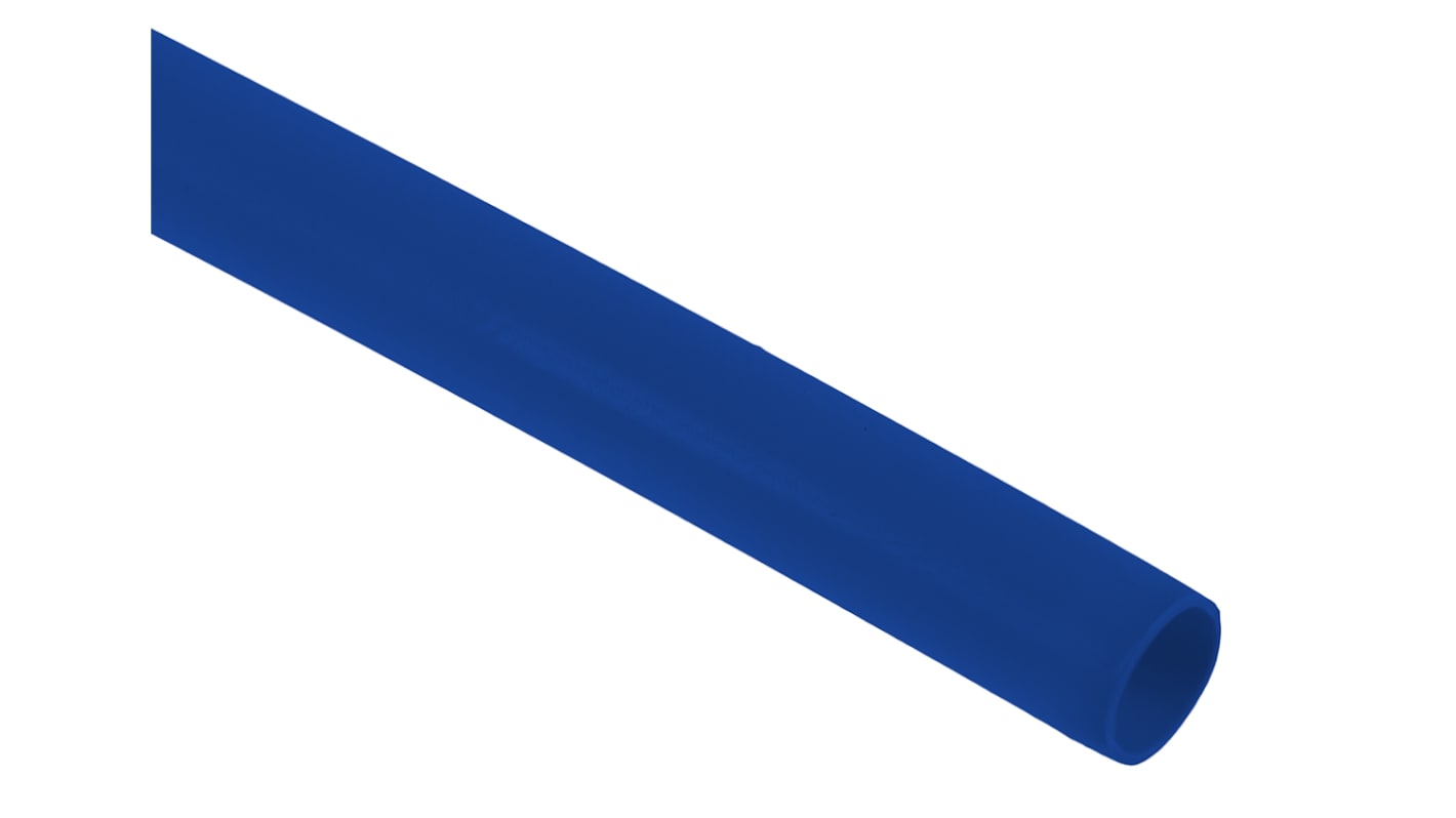 RS PRO Halogen Free Heat Shrink Tubing, Blue 4.8mm Sleeve Dia. x 1.2m Length 2:1 Ratio