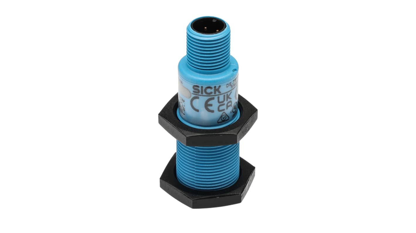 SICK超音波 近接センサ 範囲： 1.3 m ,M18 ,10 → 30 V dc