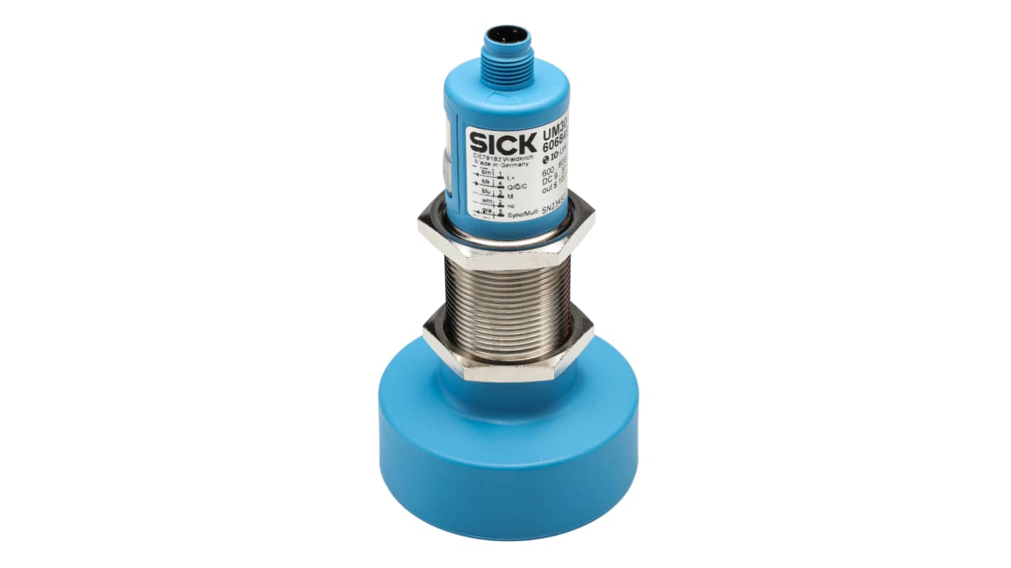 Capteur de proximité SICK, M30, Détection 6 m, PNP/NPN, 9 → 30 V c.c.