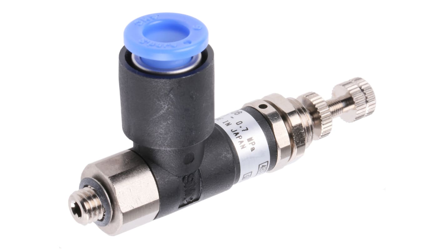 SMC M5 x 0.8 Pneumatic Regulator - 0.1MPa to 0.7MPa, M5, 0.8MPa max. input