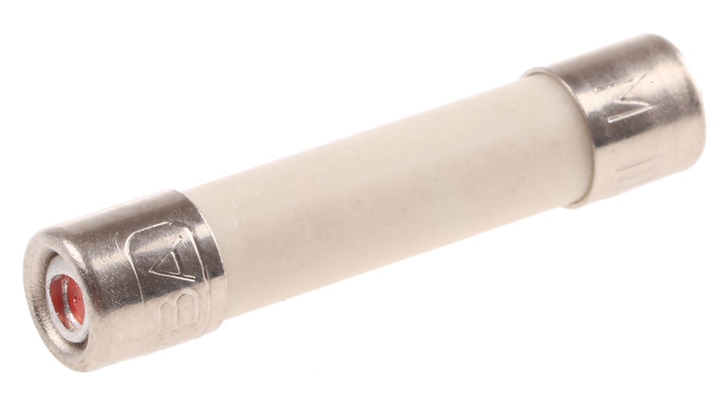 Fusibile a cartuccia SIBA GZ, 10A, Ø 5 x 25mm, M, 250V ca