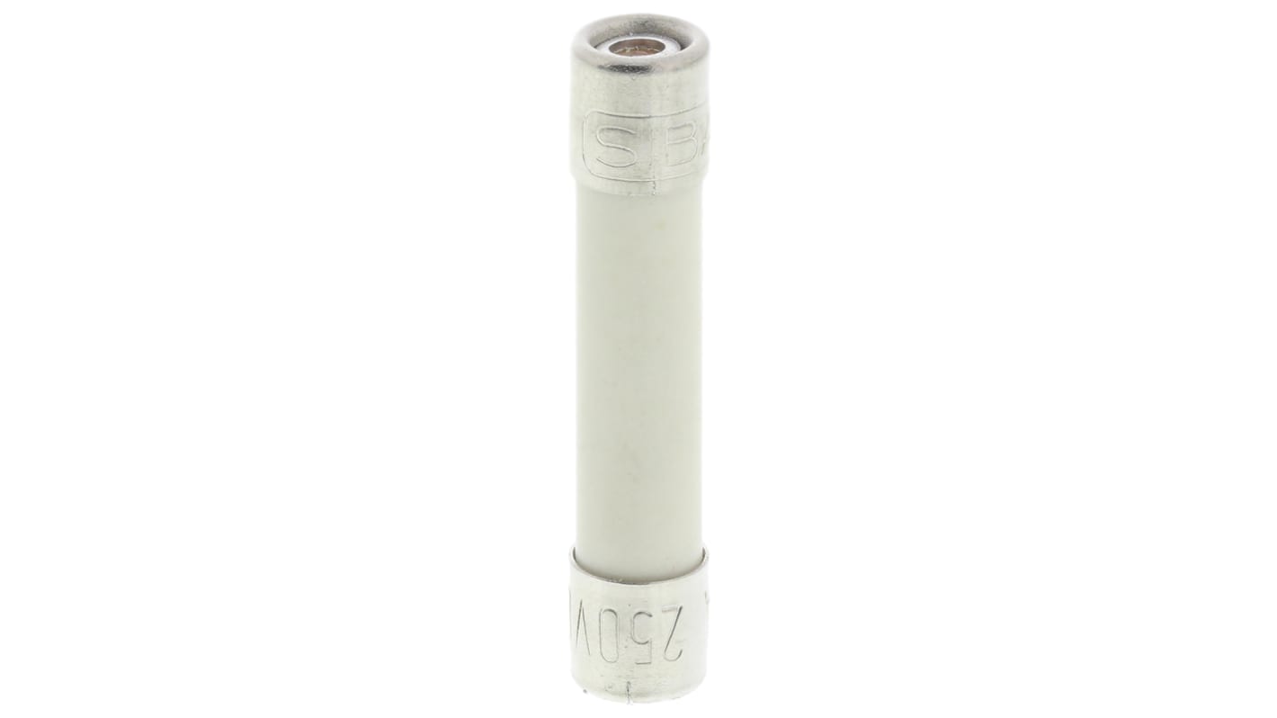 SIBA 4A M Ceramic Cartridge Fuse, 5 x 25mm