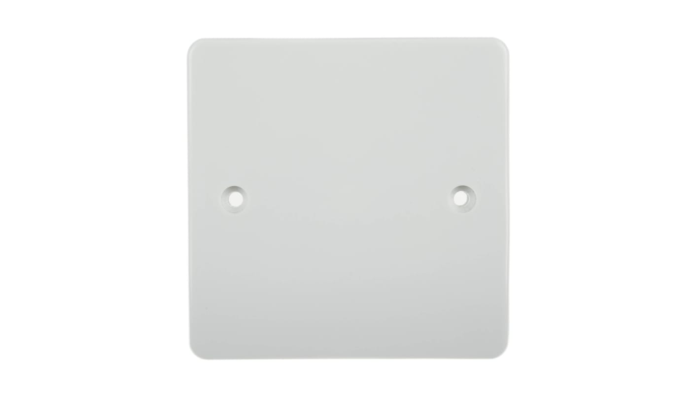 MK Electric White 1 Gang Blanking Plate