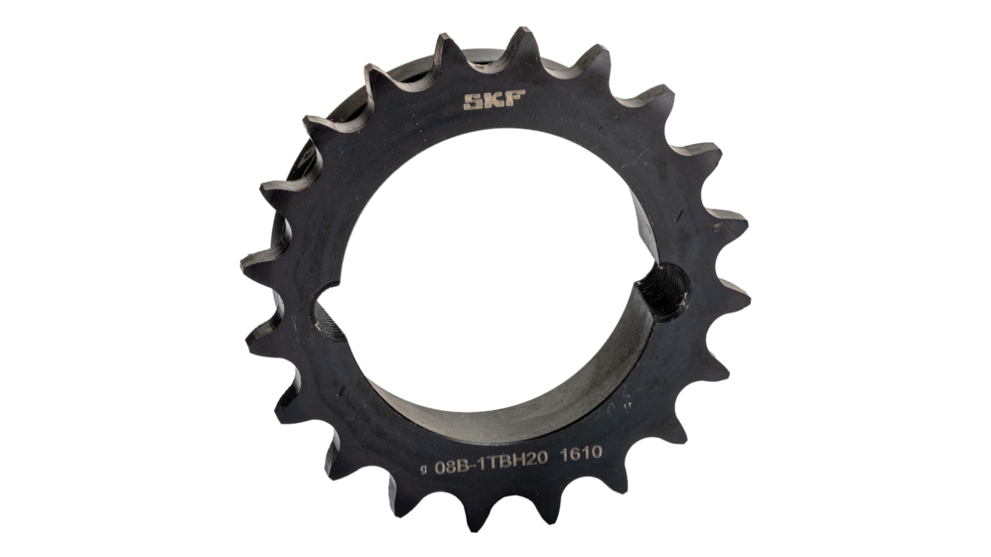 SKF 20 Tooth Taper Bush Sprocket, PHS 08B-1TBH20 08B-1 Chain Type