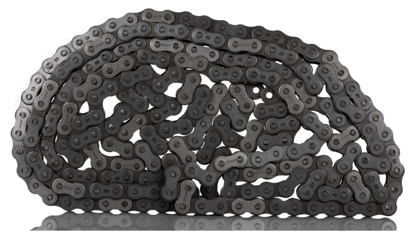 SKF 04B Simplex Roller Chain, 5m, PHC, BS