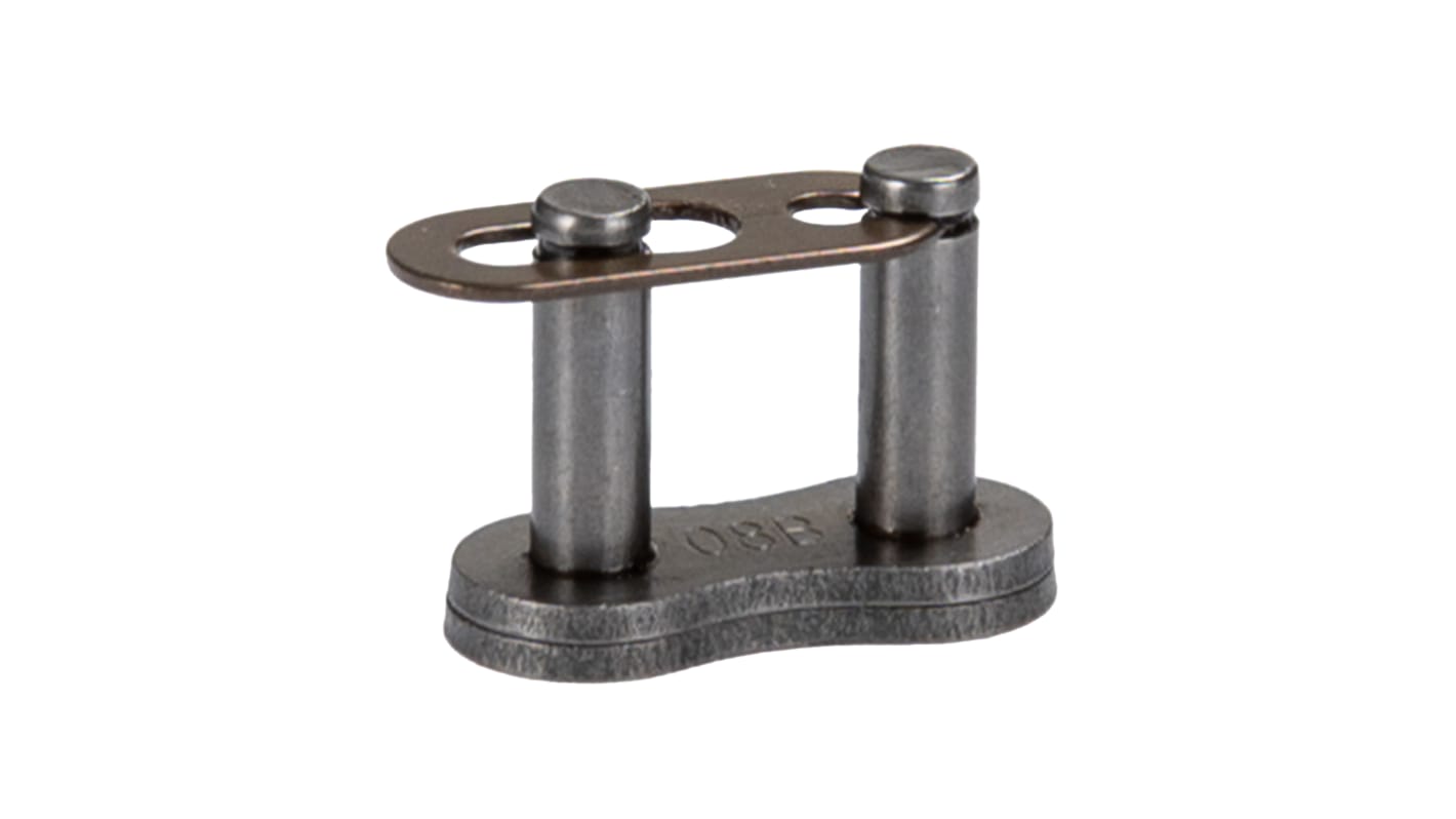 Eslabón de cadena de rodillos SKF Acero al Carbono, tipo de cadena 08B-1