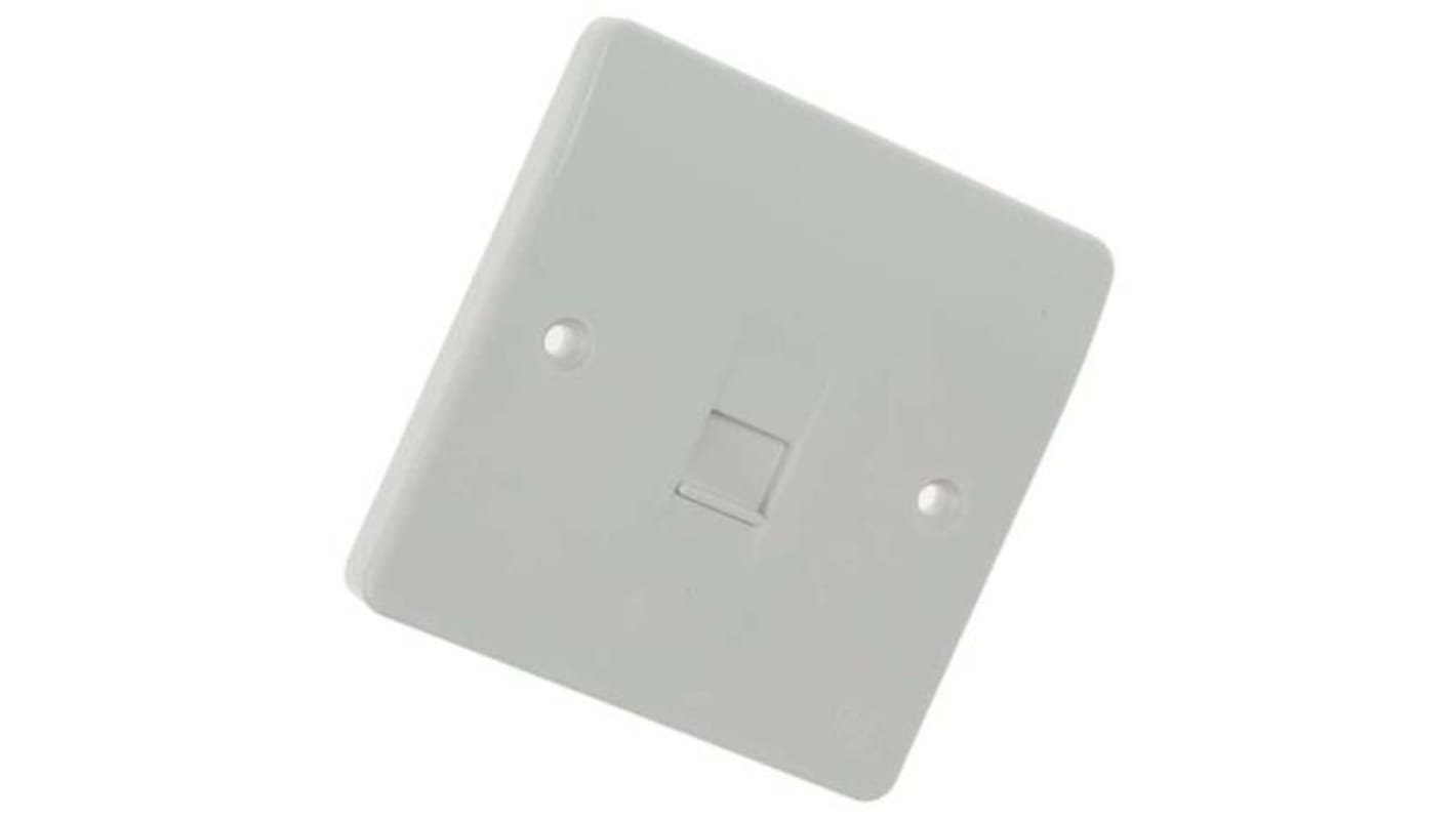 MK Electric Telephone Socket 1-way