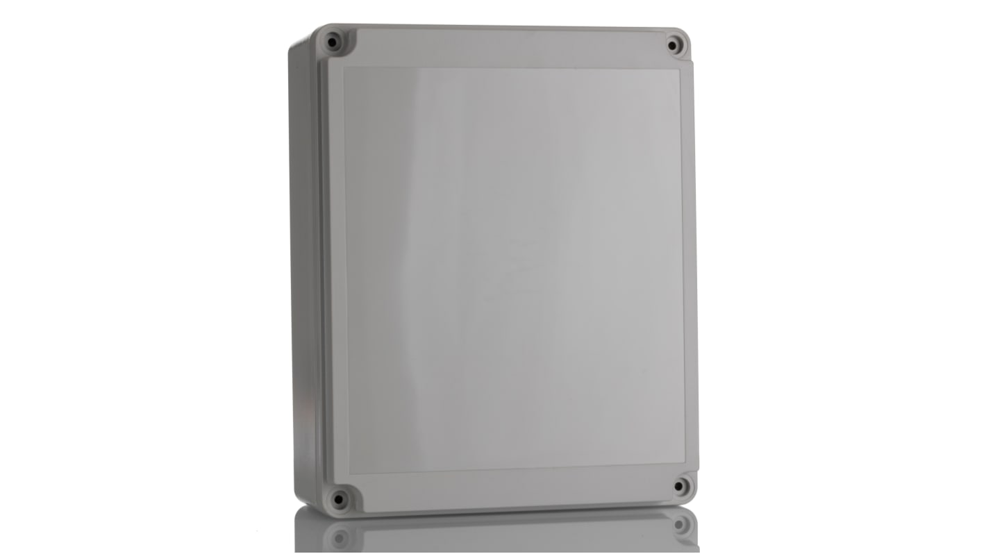 Hammond RP Series Light Grey Polycarbonate General Purpose Enclosure, IP65, Light Grey Lid, 250 x 200 x 95mm