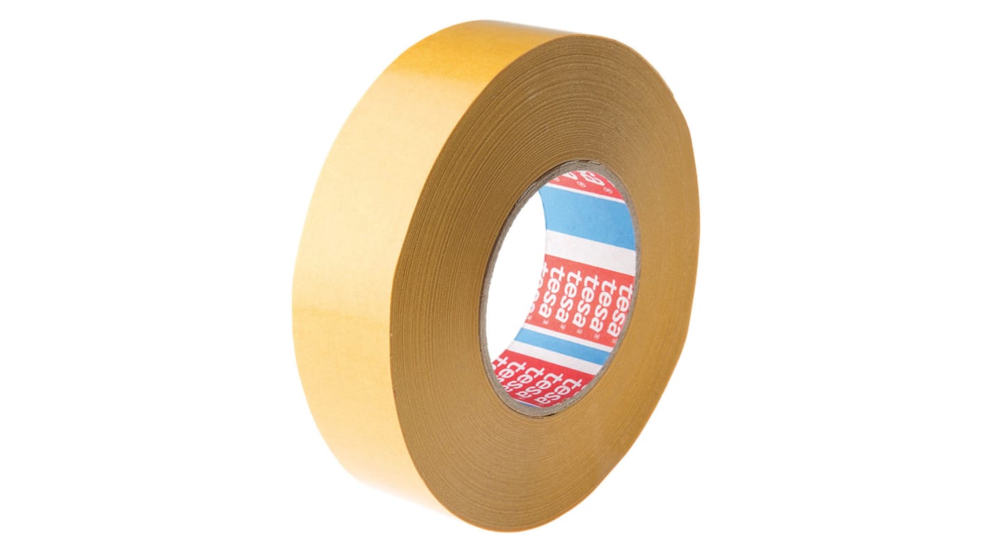 Taśma dwustronna PVC, 38mm x 50m x 0.23mm, kolor: przezroczysty, Tesa
