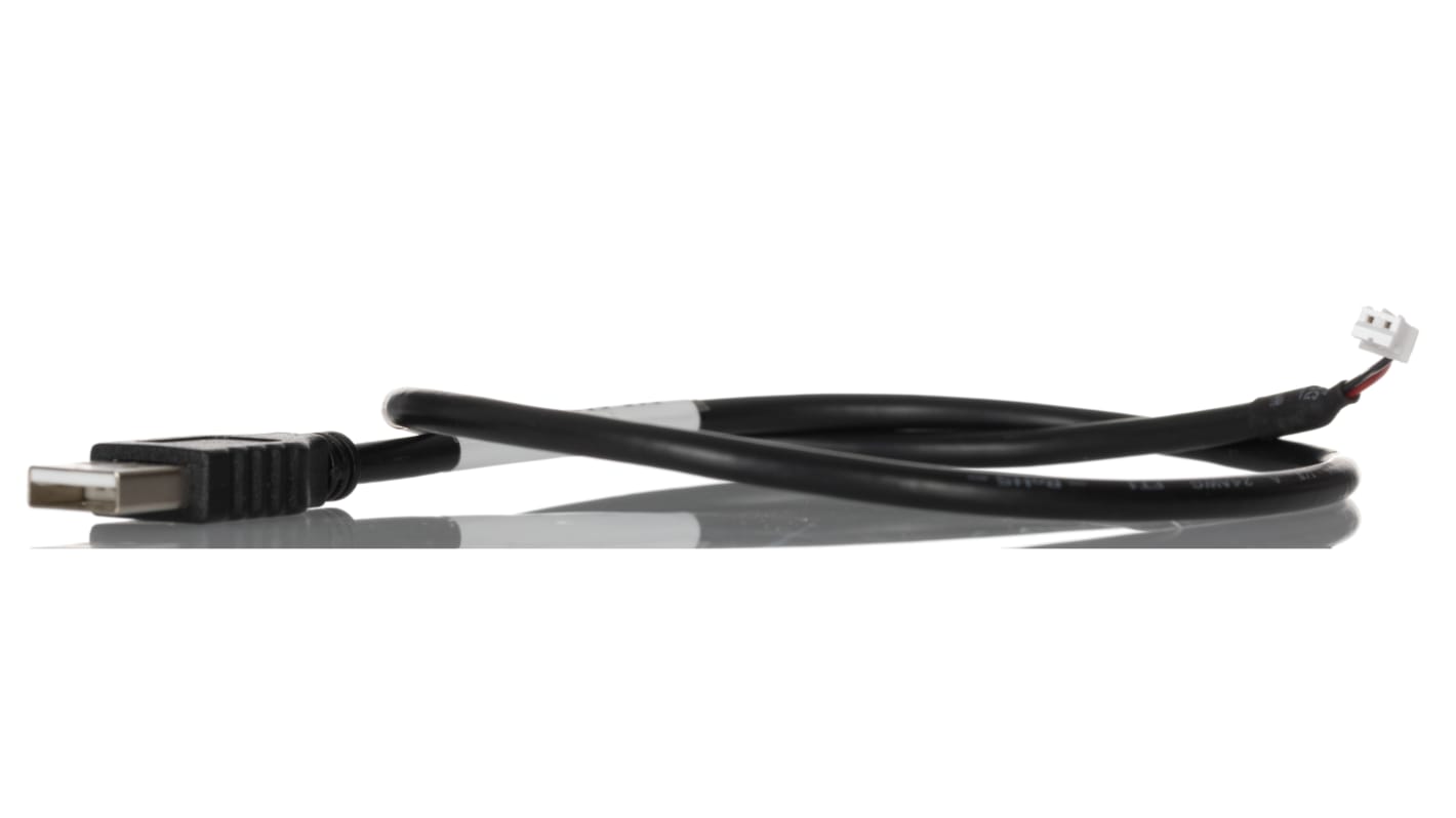 RS PRO USB 2.0, Male USB A to Male IDC, 500mm