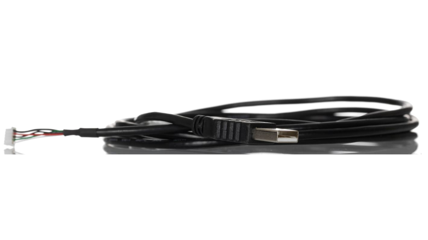 RS PRO USB 2.0, Male USB A to Male IDC, 2m