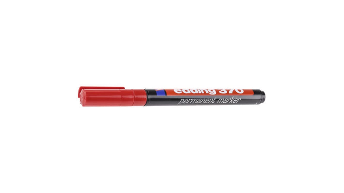 Edding Rosso Pennarello indelebile Extra fine Tonda