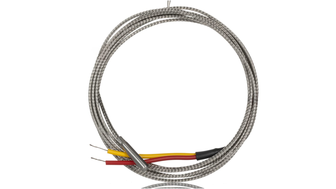 RS PRO Type K Grounded Thermocouple 25mm Length, 4.76mm Diameter, -60°C → +350°C