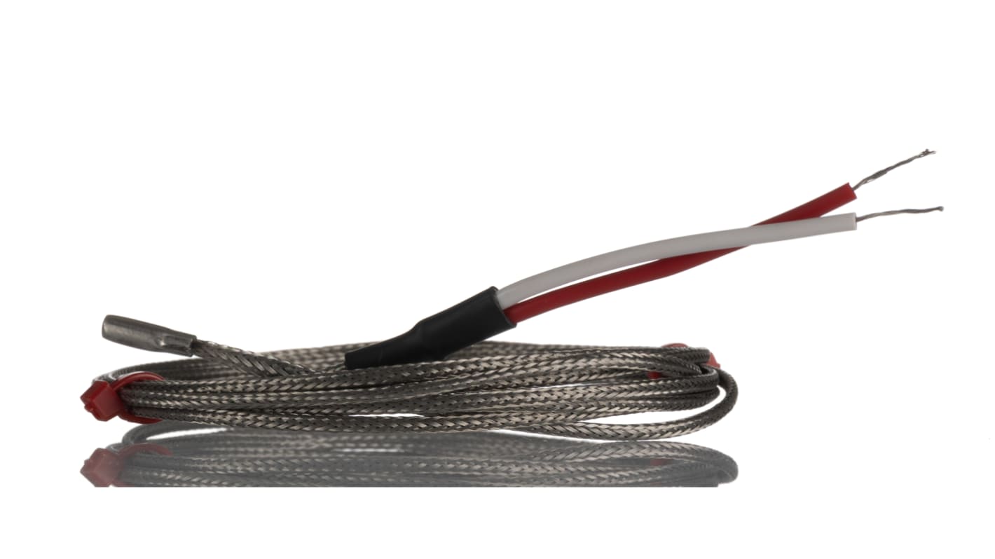 RS PRO Type K Grounded Thermocouple 13mm Length, 4mm Diameter, -60°C → +350°C