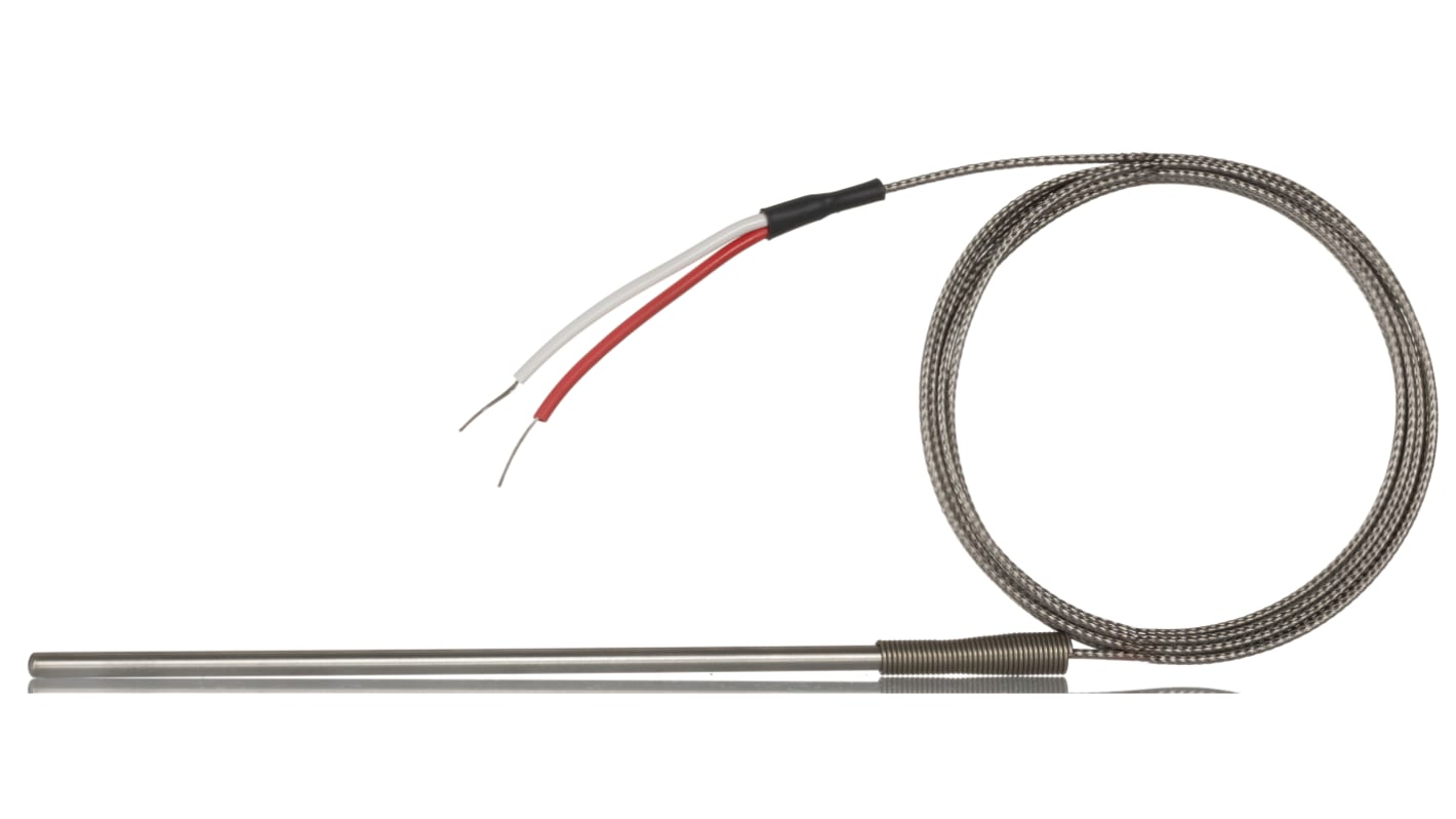 RS PRO Type K Heavy Duty Thermocouple 150mm Length, 4.5mm Diameter, -60°C → +350°C