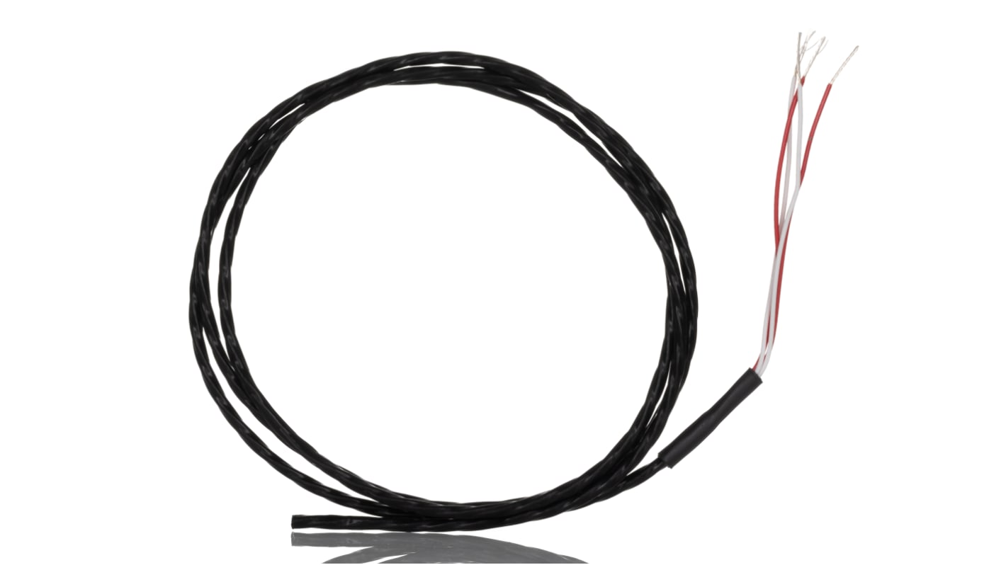 Capteur RTD RS PRO + 1m, +260°C max, Raccord dénudé