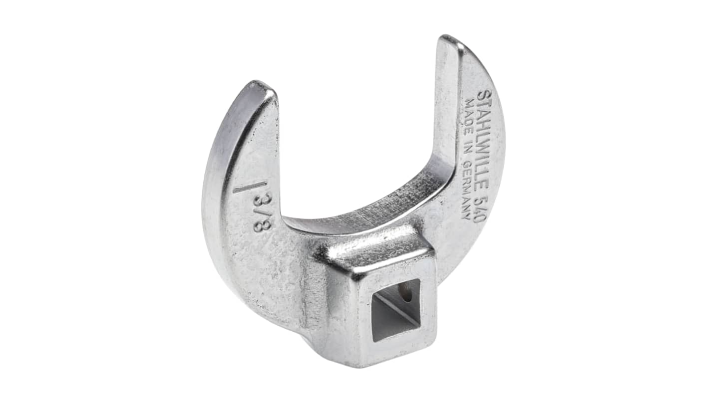 STAHLWILLE 540A series Series Crow Foot Crow Foot Spanner, L 55 mm, 1 3/8in Insert, Chrome Plated Finish