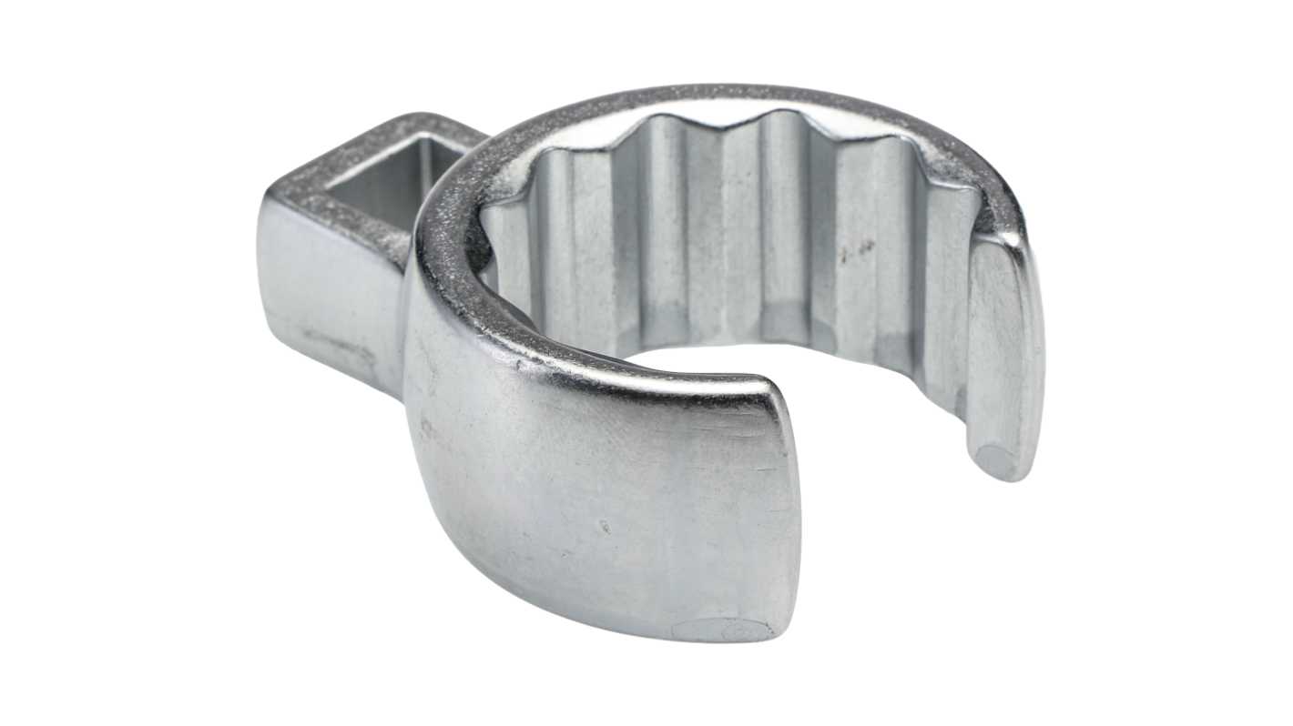 STAHLWILLE 440 Series Crow Foot Crowfoot Wrench, Spanner size 36mm L.65mm, 24 x 27mm Insert, Chrome Plated Finish
