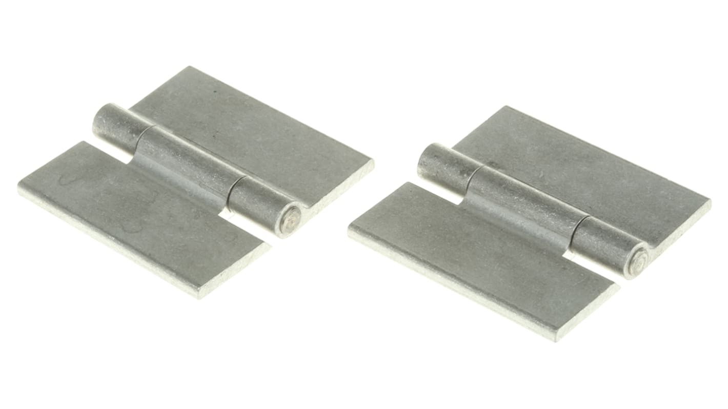 Pinet Frit svingende Kanthængsel Aluminium, 50mm x 50mm x 3mm