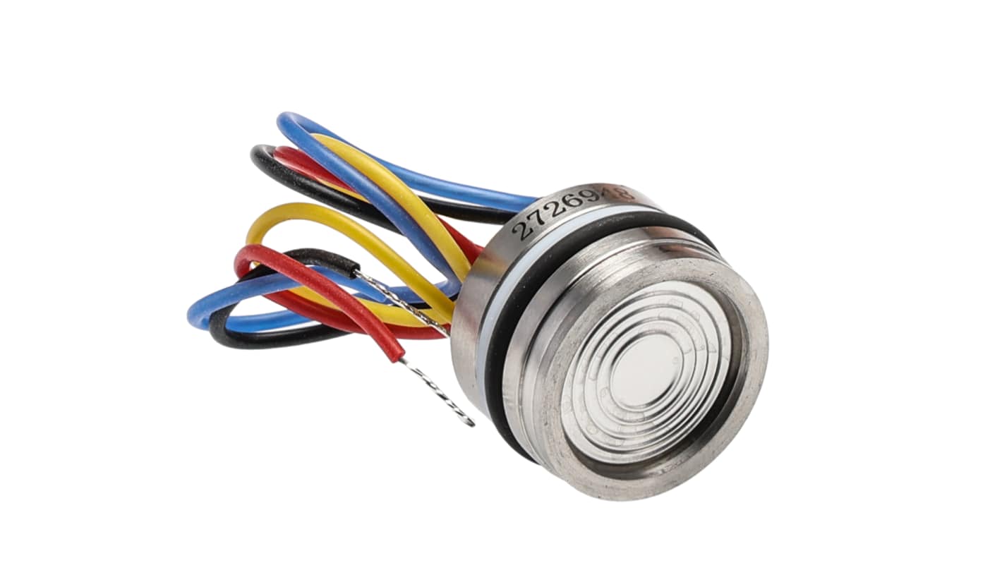 RS PRO Pressure Sensor, 0bar Min, 100bar Max, Voltage Output, Relative Reading