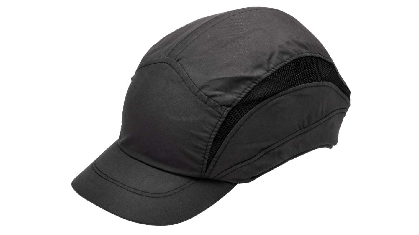 3M Black Standard Peak Bump Cap, ABS Protective Material
