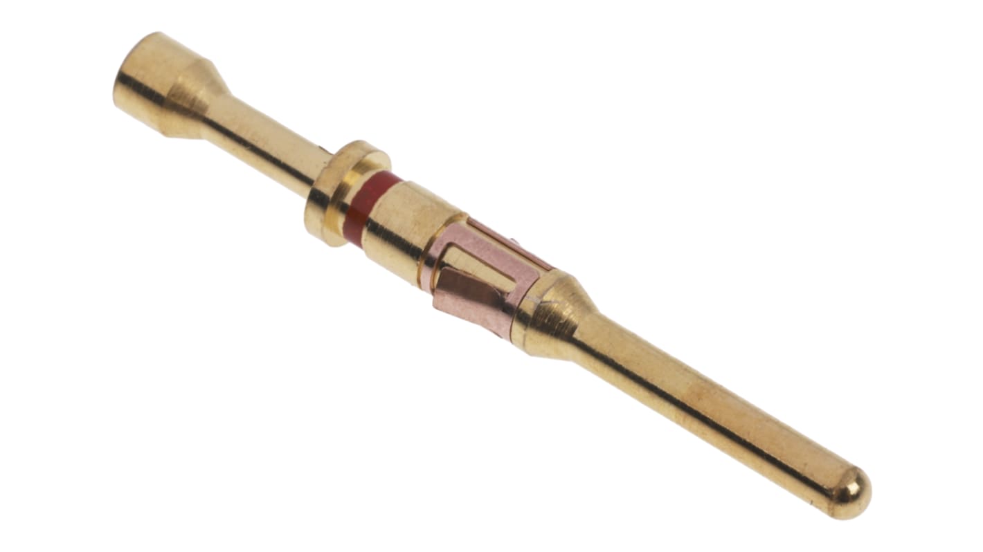 Souriau Sunbank by Eaton Male Crimp Circular Connector Contact, Contact Size 16, Wire Size 26 → 24 AWG