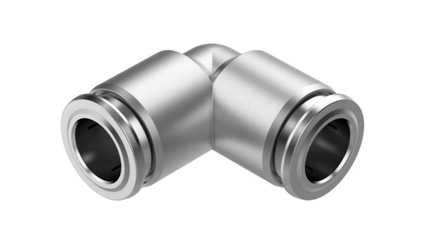 Festo NPQR Series Push-in Fitting, Push In 10 mm to Push In 10 mm, Tube-to-Tube Connection Style, 8085712