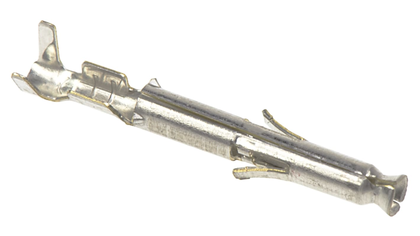 TE Connectivity Mini-Universal MATE-N-LOK Series Female Crimp Terminal, 26AWG Min, 22AWG Max