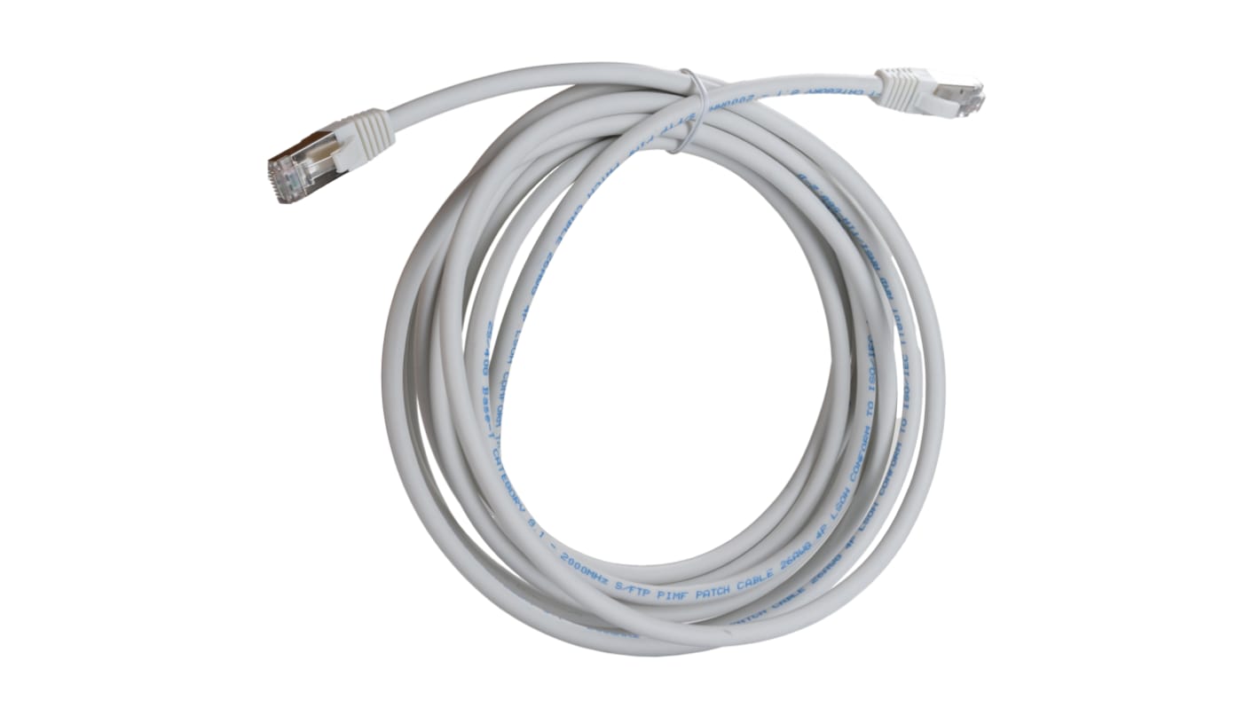 Kabel kat. 8 Cat8 długość 5m Z zakończeniem RS PRO LSZH