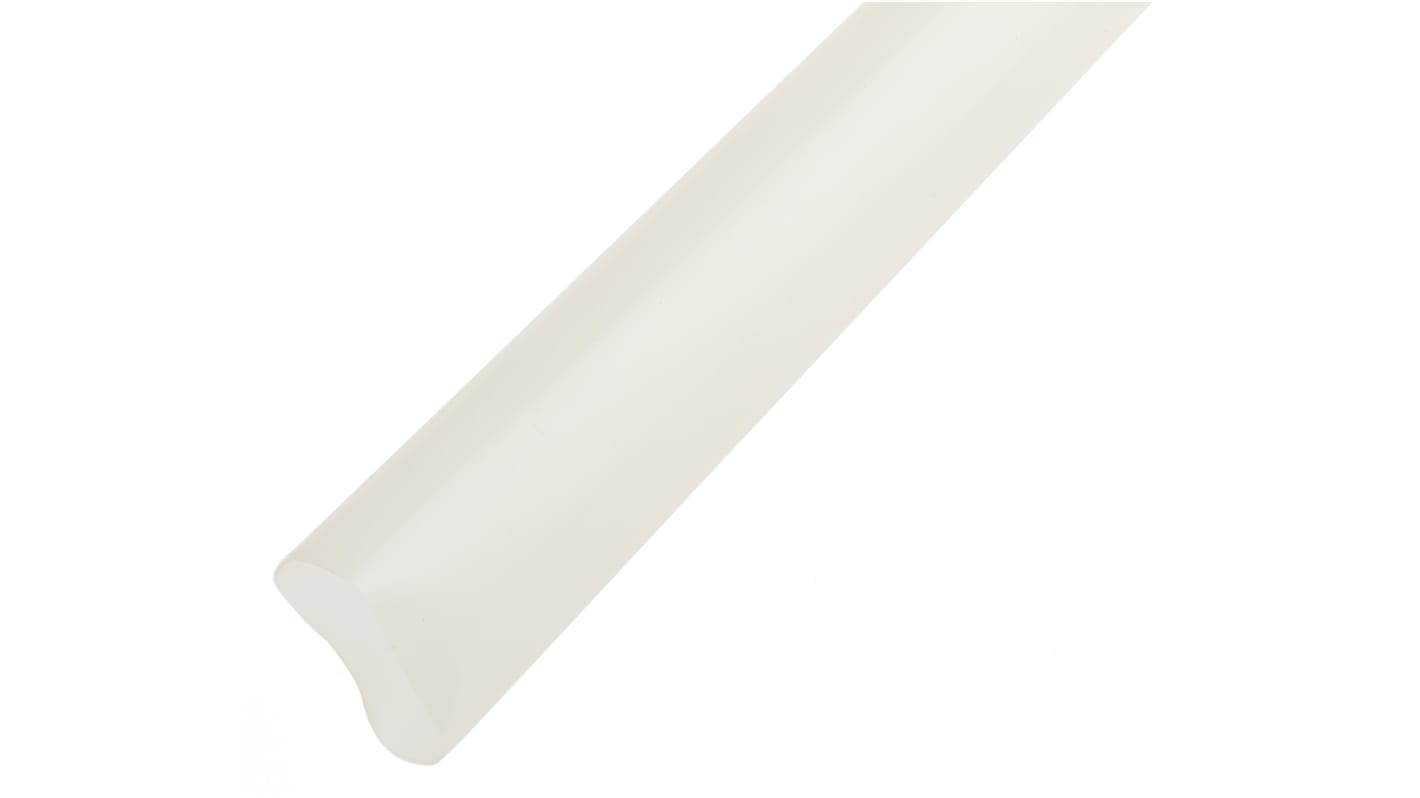 TE Connectivity Heat Shrink Tubing, Clear 19.1mm Sleeve Dia. x 1.2m Length 2:1 Ratio, KYNAR Series