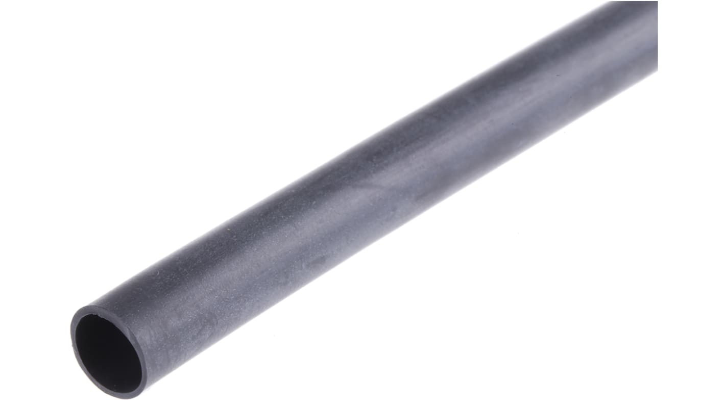 TE Connectivity Halogen Free Heat Shrink Tubing, Black 27.9mm Sleeve Dia. x 1.2m Length 3:1 Ratio, XFFR Series