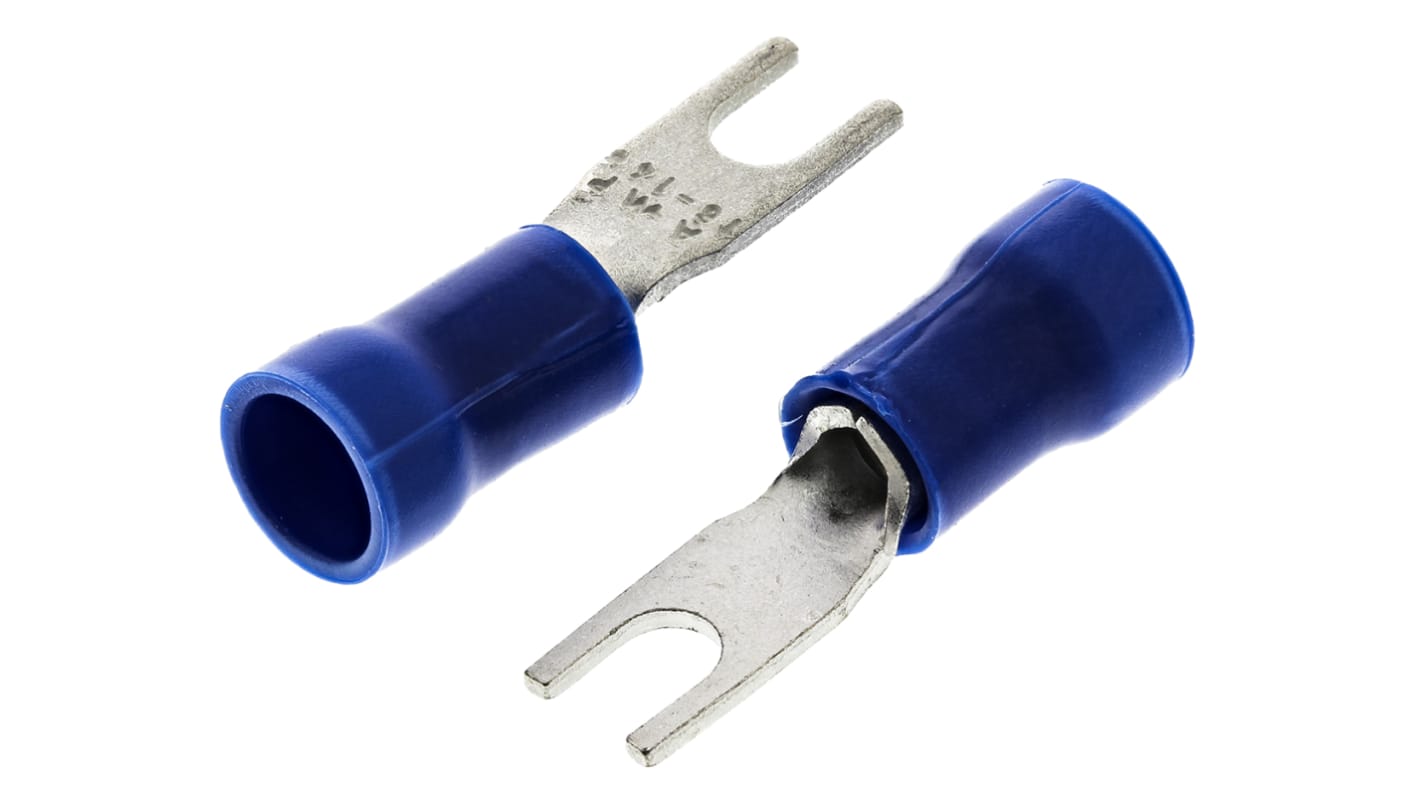 TE Connectivity U型端子, 3.02mm螺栓, 线规1.25mm²至2mm², 5mm宽, 镀锡触点