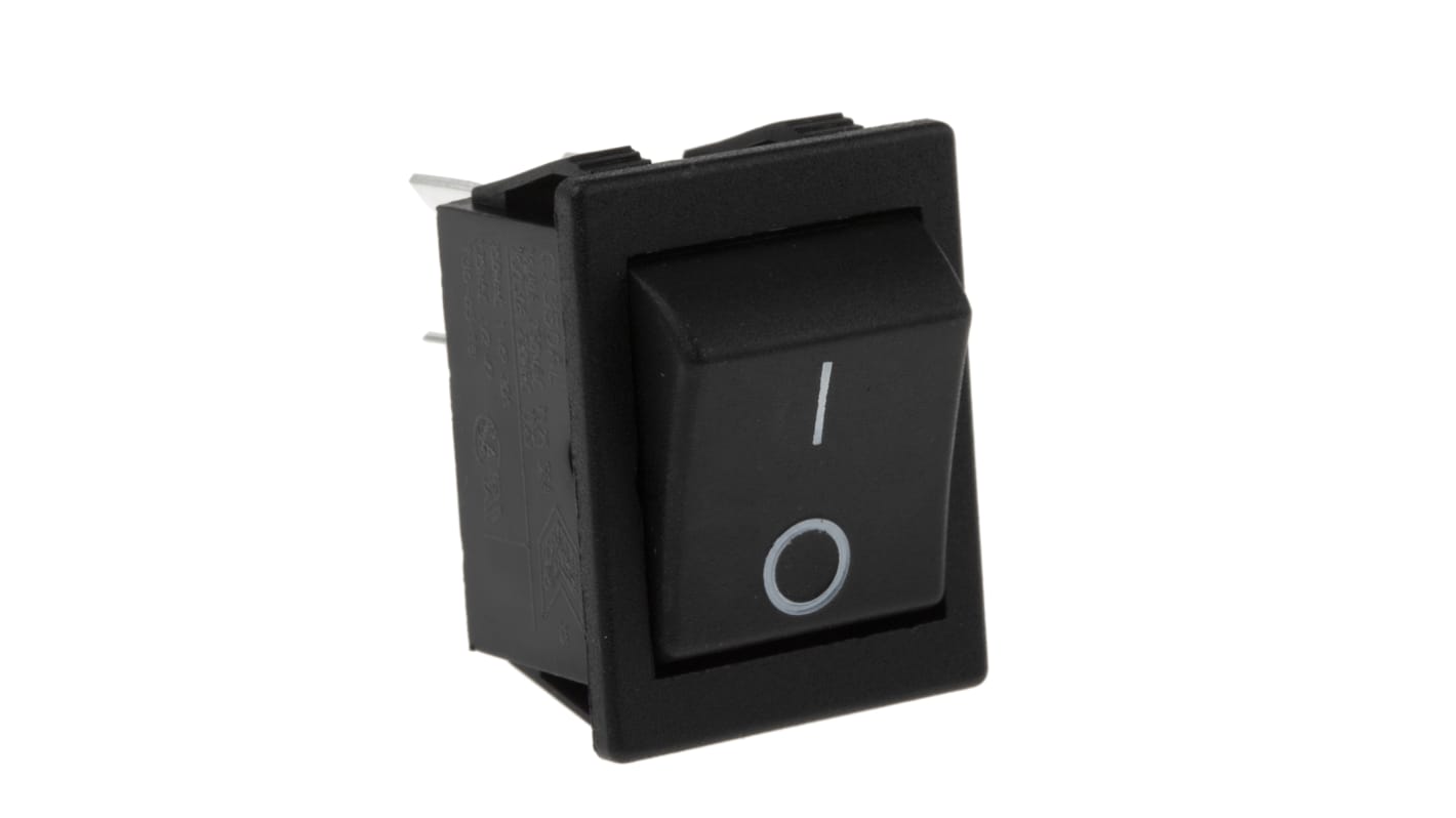 Arcolectric (Bulgin) Ltd DPST, On-Off Rocker Switch Panel Mount