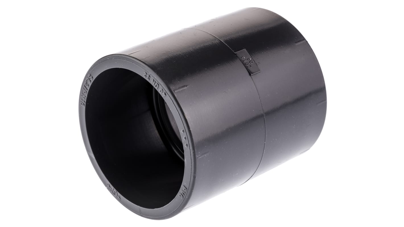 Georg Fischer Straight Equal Socket PVC Pipe Fitting, 32mm