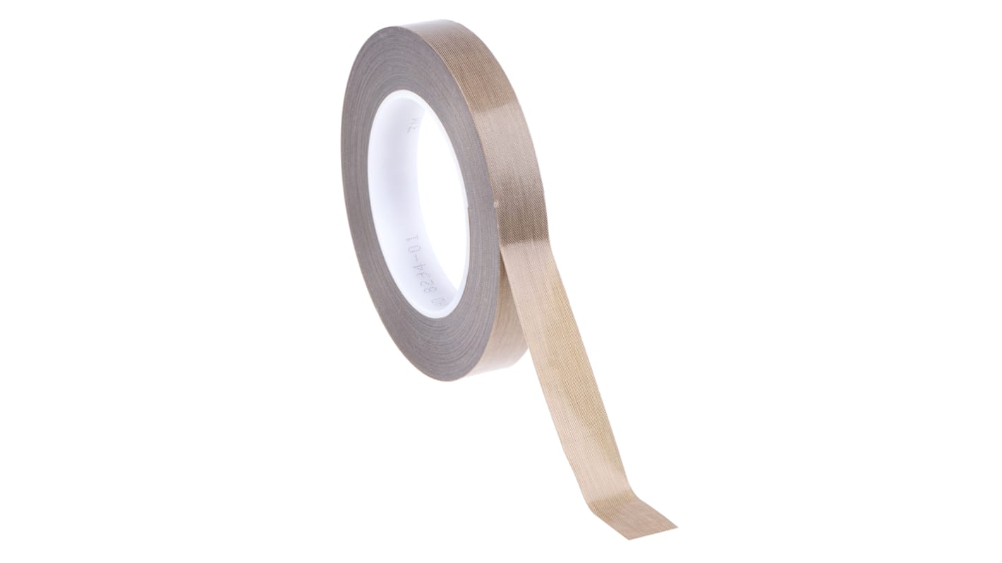 3M Scotch 5453 Brown PTFE Tape, 33m x 19.1mm x 0.21mm