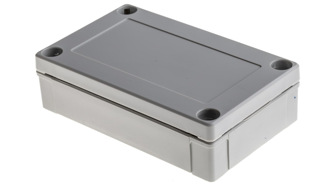 Contenitore Fibox in Policarbonato 130 x 80 x 35mm, col. Grigio, IP67