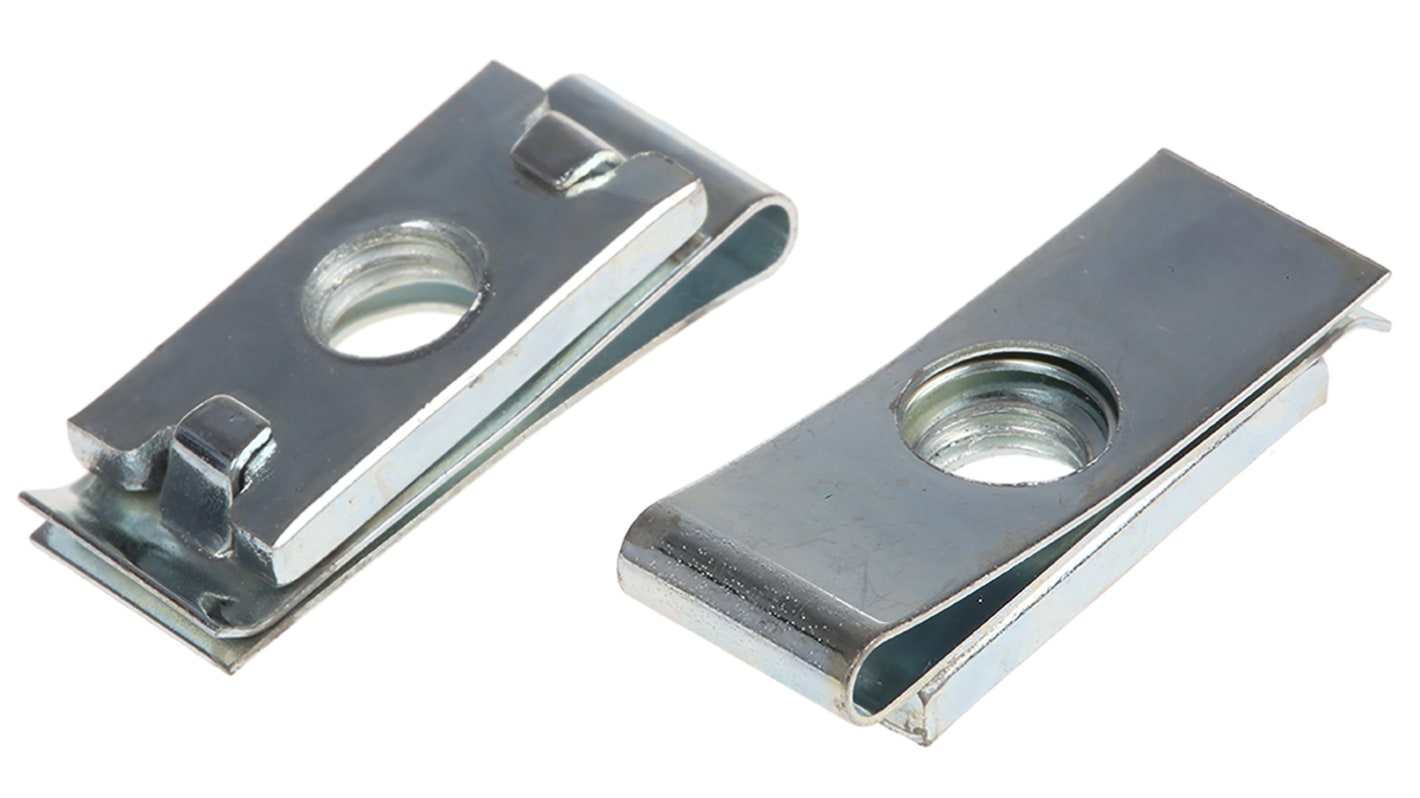 Schneider Electric Steel M6 Captive Nut AF1EA6