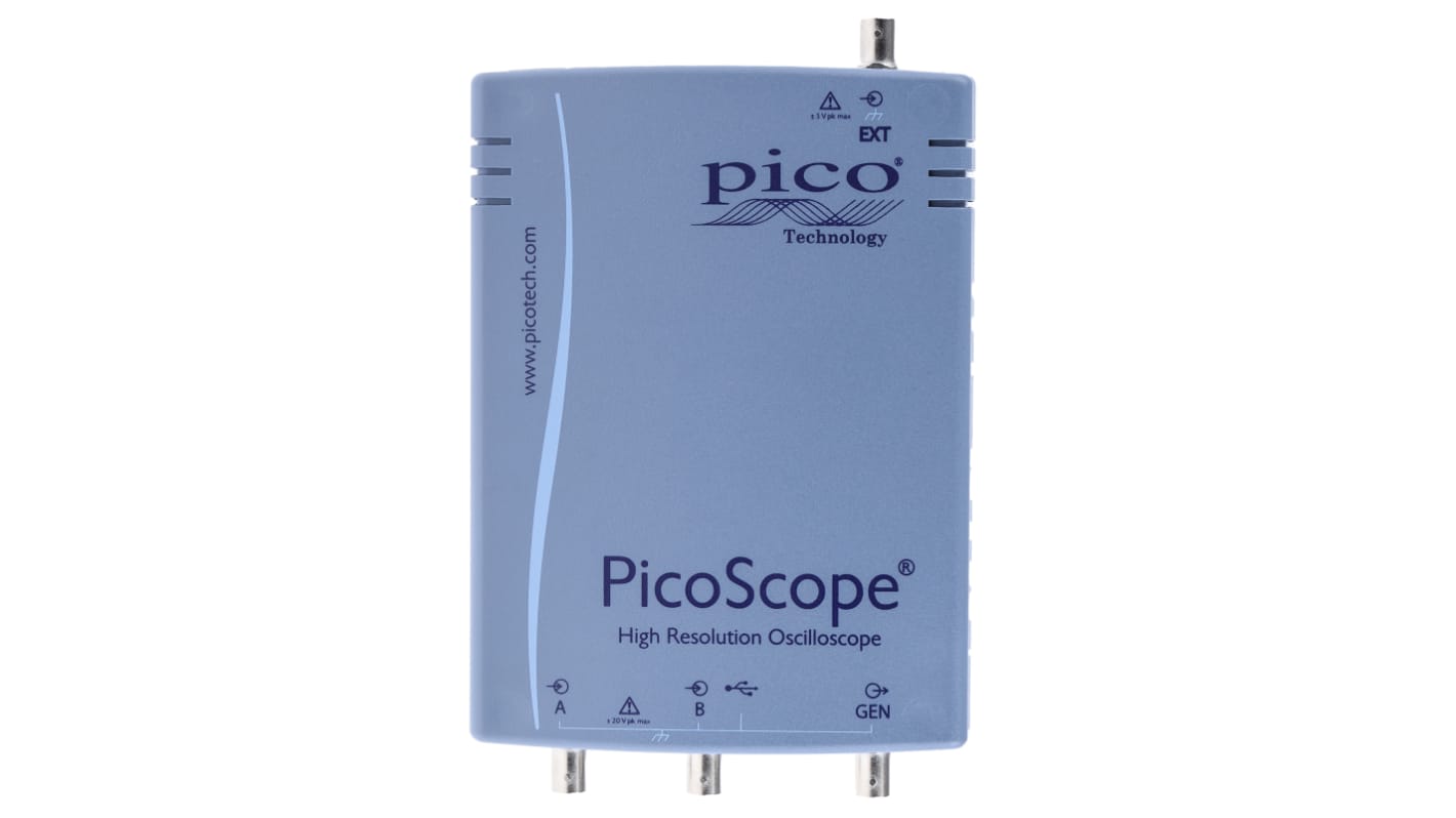 Pico Technology 4262 PicoScope 4000 Series, 5MHz PC Based Oscilloscope, 2 Analogue Channels - RS Calibrated