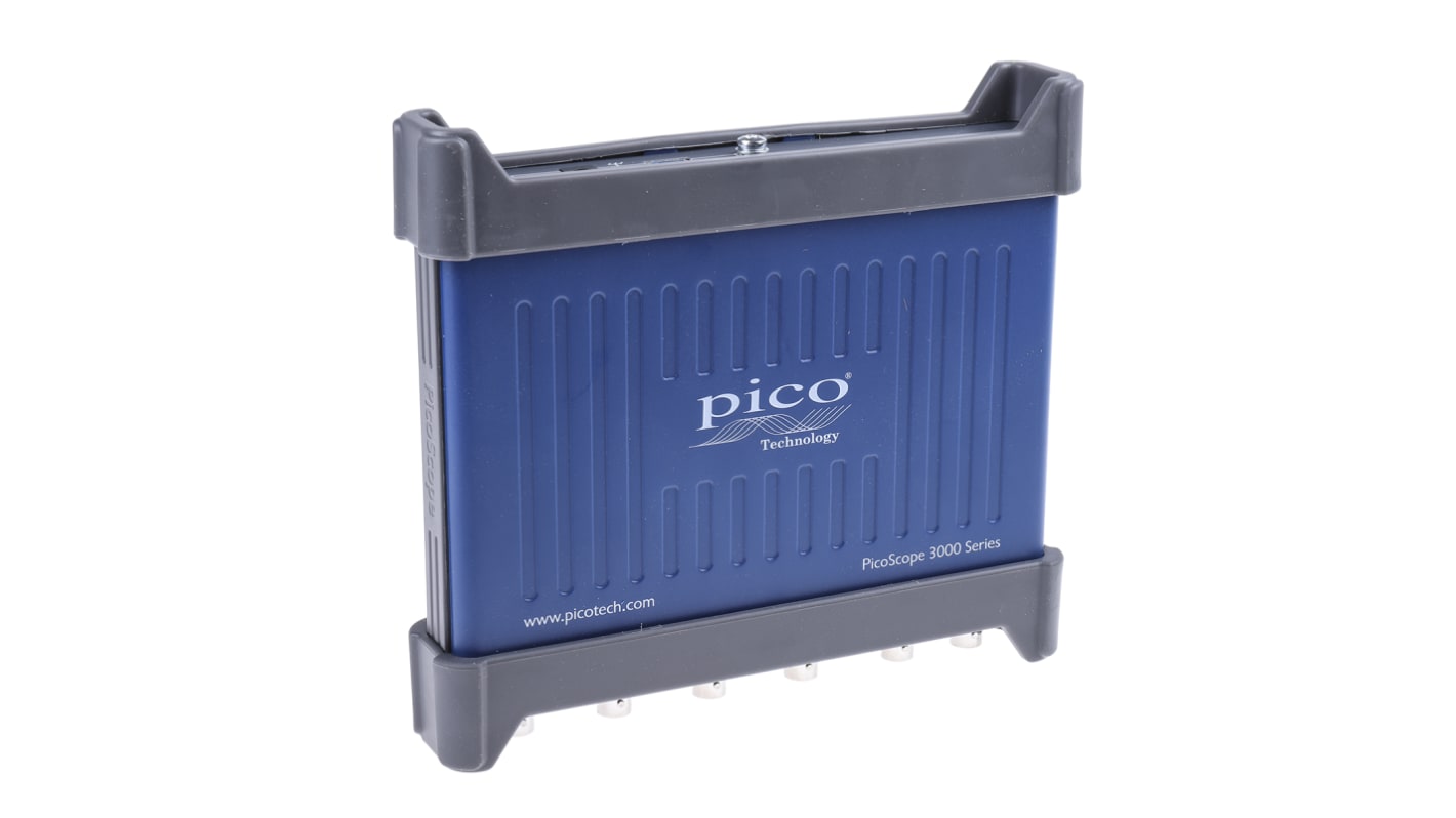 Osciloscopio basado en PC Pico Technology 3403D, calibrado UKAS, canales:4 A, 50MHZ, interfaz CAN, IIC, LIN, RS232,
