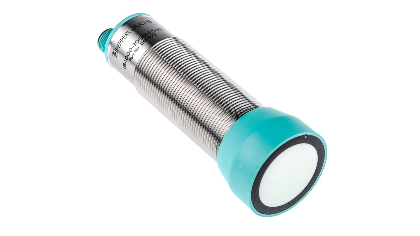 Rs-Online Sensore di prossimità Cilindro filettato Pepperl + Fuchs M30 rilevamento 4 m 10 → 30 V c.c
