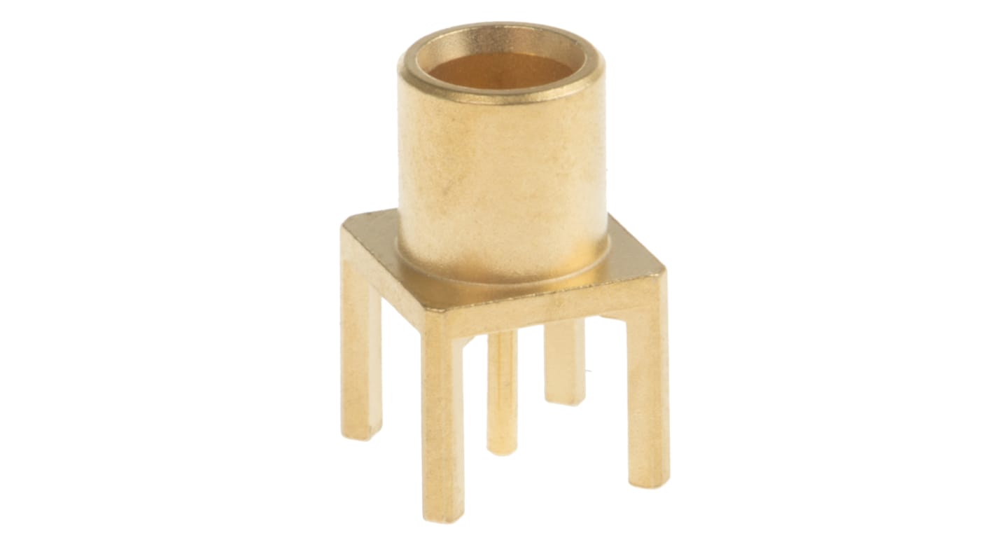 Radiall, jack Through Hole MCX Connector, 75Ω, Solder Termination, Straight Body