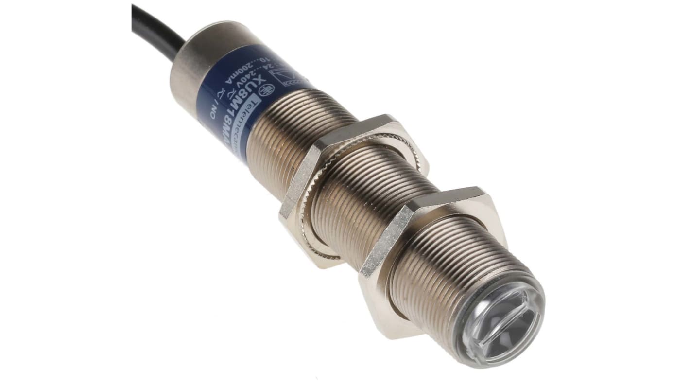 Rs-Online Sensore fotoelettrico Cilindrico Telemecanique Sensors a diffusione rilevamento 120 mm uscita Relè