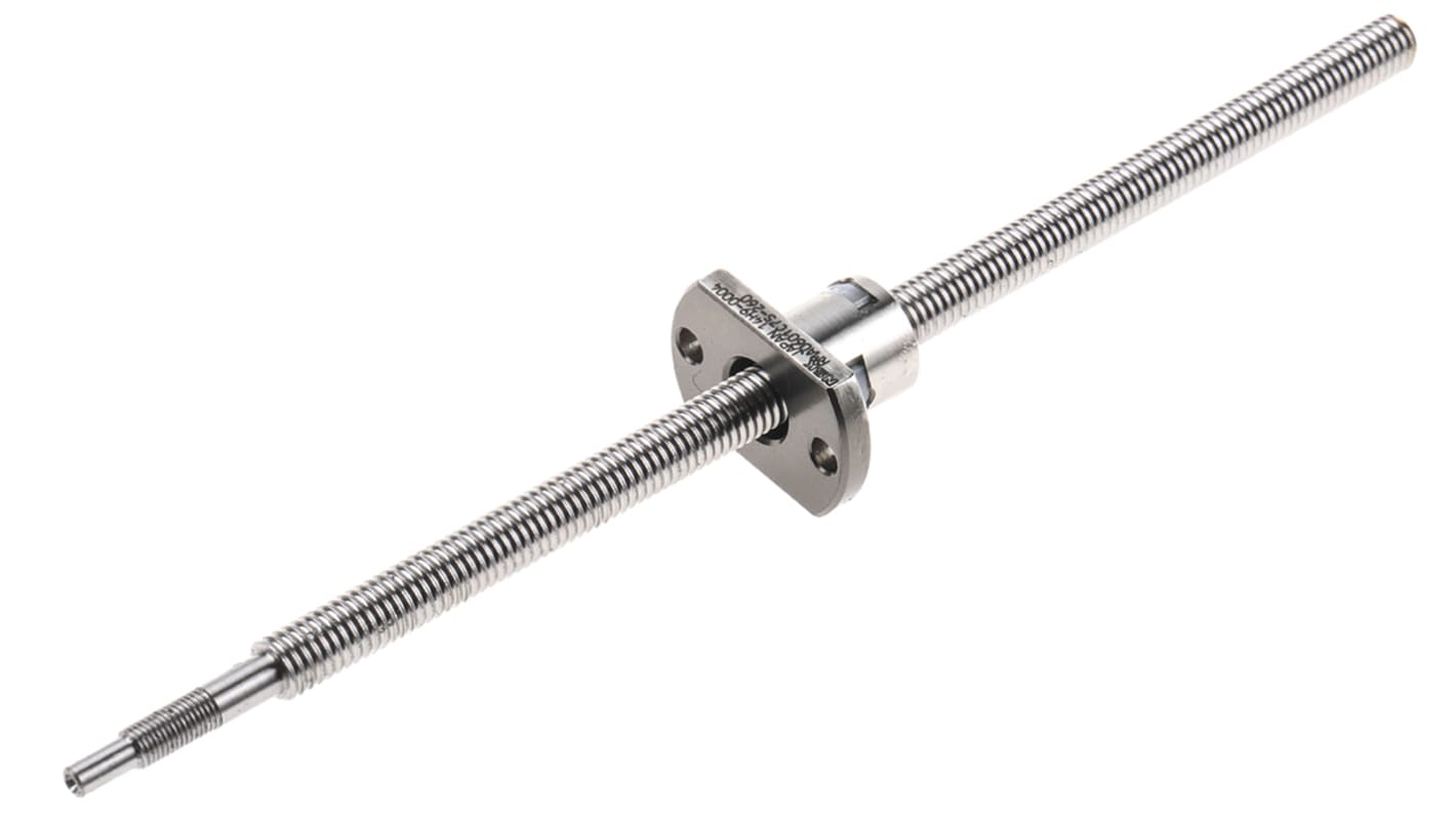 NSK 124mm Ball Screw Assembly, 6mm Shaft Diam. , 160mm Shaft Length