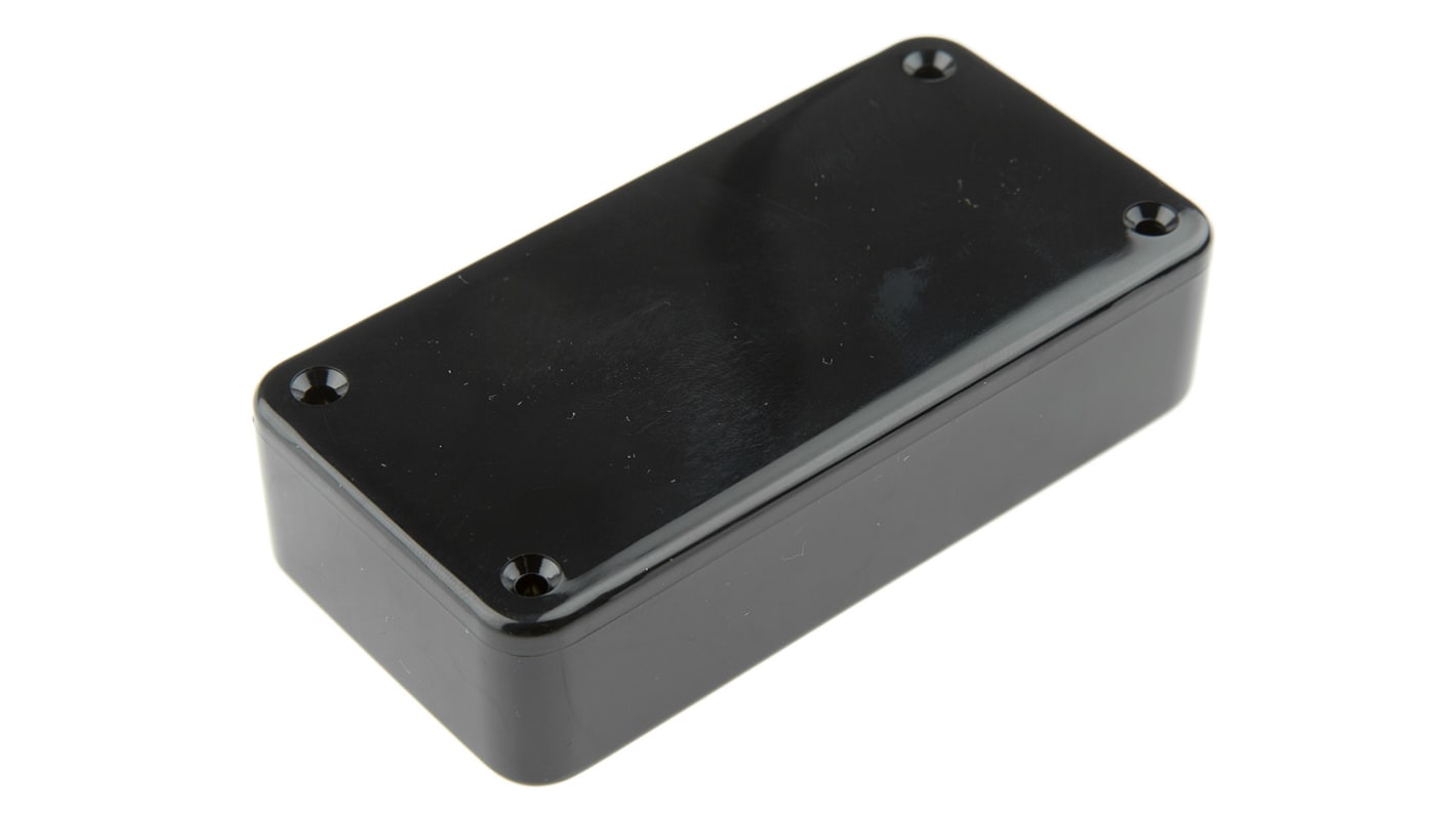 CAMDENBOSS 2000 Series Black ABS Enclosure, IP54, Black Lid, 100 x 50 x 25mm